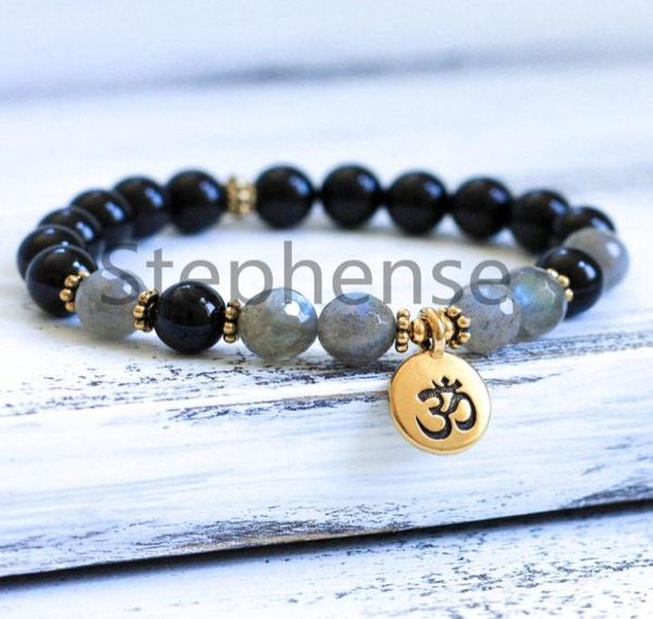 mg0696 new design 8 mm black tourmaline bracelet natural faced labradorite gemstone energy bracelet womens chakra yoga mala brace7998025
mg0696 new design 8 mm black tourmaline bracelet natural faced labradorite gemstone energy bracelet womens chakra yoga mala brace7998025