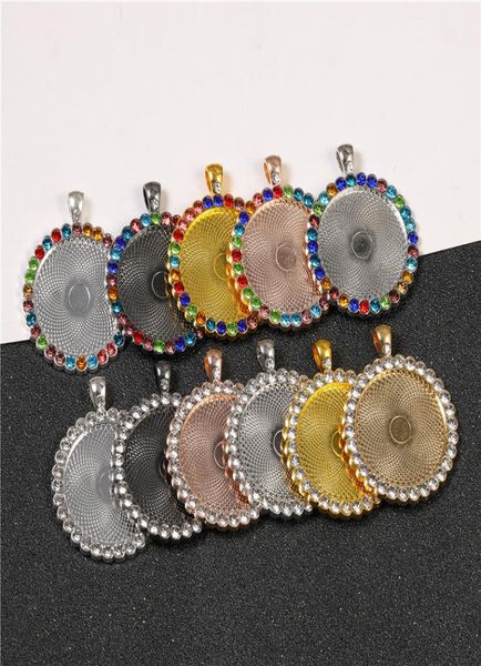 diy consumables jewelry thinestones round shape bottom brackets time gem sublimation blank pendant for transfer printing neckl5457014, Silver
diy consumables jewelry thinestones round shape bottom brackets time gem sublimation blank pendant for transfer printing neckl5457014, Silver