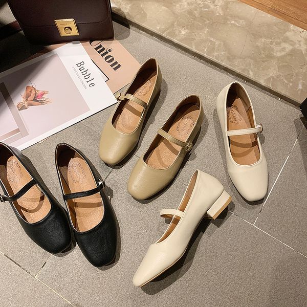 dress shoes women low heel square toe retro mary janes pumps casual spring autumn lady weekly size 35 40 230711, Black
dress shoes women low heel square toe retro mary janes pumps casual spring autumn lady weekly size 35 40 230711, Black