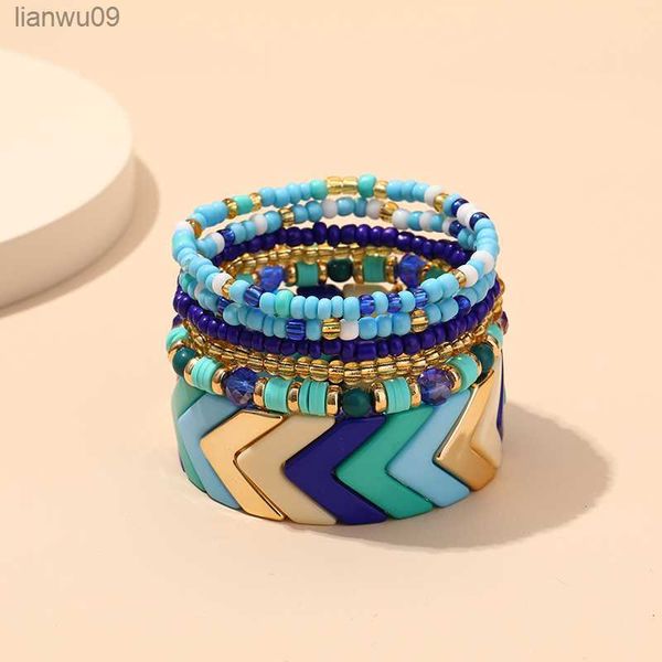 trendy acrylic bohemian bracelets set for women multilayer seed beads chain bracelet bangles charm ladies diy fashion jewellery l230704, Black
trendy acrylic bohemian bracelets set for women multilayer seed beads chain bracelet bangles charm ladies diy fashion jewellery l230704, Black