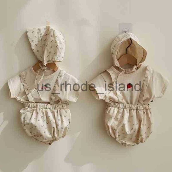 clothing sets born baby girls clothing sets korean style summer cherry strawberry printed cotton t-shirts rompers toddler kids suits 210429, White
clothing sets born baby girls clothing sets korean style summer cherry strawberry printed cotton t-shirts rompers toddler kids suits 210429, White