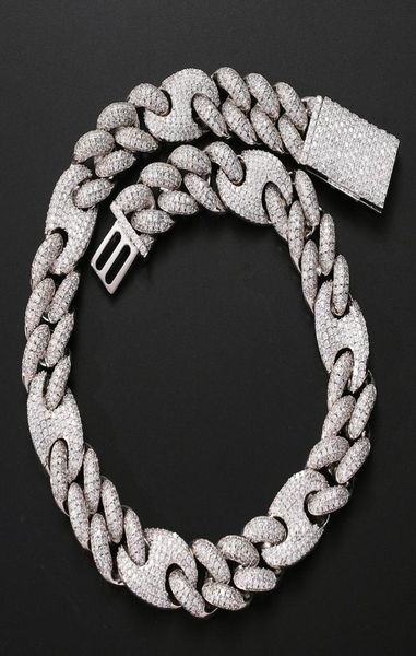 fashion rap accessories 20mm full zircons men039s big gold chain domineering cuban chain link hiphop necklace2004828, Silver
fashion rap accessories 20mm full zircons men039s big gold chain domineering cuban chain link hiphop necklace2004828, Silver