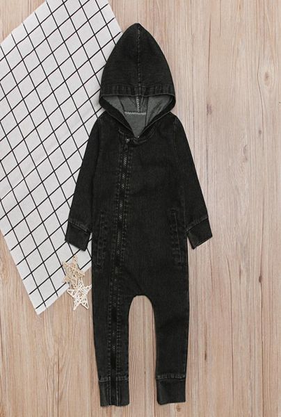autumn hooded baby boy clothes black romper denim newborn clothes jumpsuit roupas6421831, Blue
autumn hooded baby boy clothes black romper denim newborn clothes jumpsuit roupas6421831, Blue