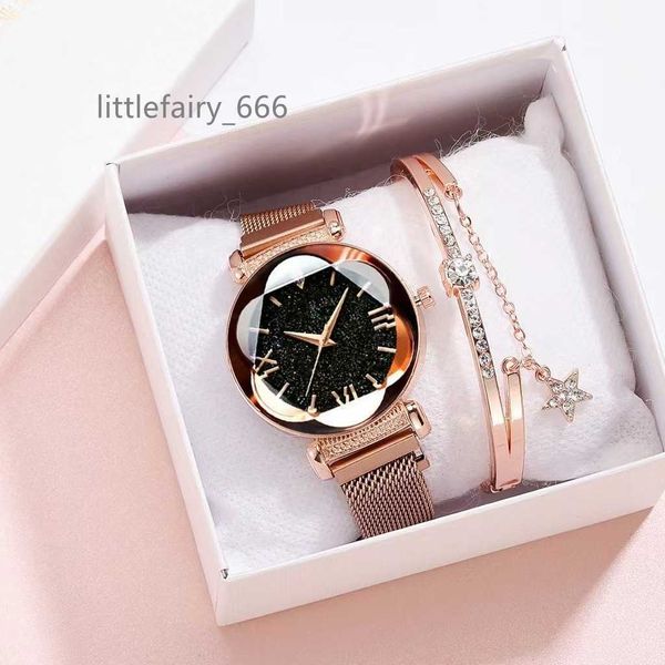 high fashion women watch gift set starry ladies mechanical watch woman, Slivery;golden
high fashion women watch gift set starry ladies mechanical watch woman, Slivery;golden