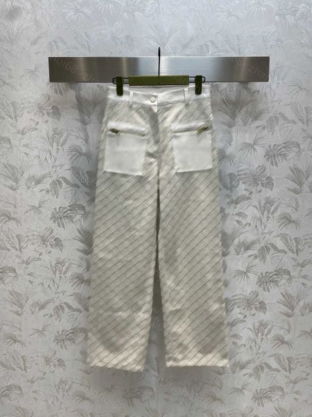 23ss womens designer clothing womens pants leather logo jacquard high waist straight pants women clothing, Black;white
23ss womens designer clothing womens pants leather logo jacquard high waist straight pants women clothing, Black;white