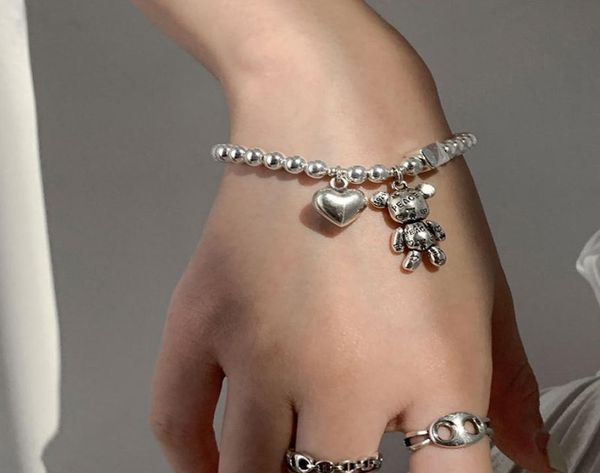 foxanry 925 sterling silver bangle bracelets for women string of beads accessories trend vintage simple cute bear pendant party je1430138, Black
foxanry 925 sterling silver bangle bracelets for women string of beads accessories trend vintage simple cute bear pendant party je1430138, Black