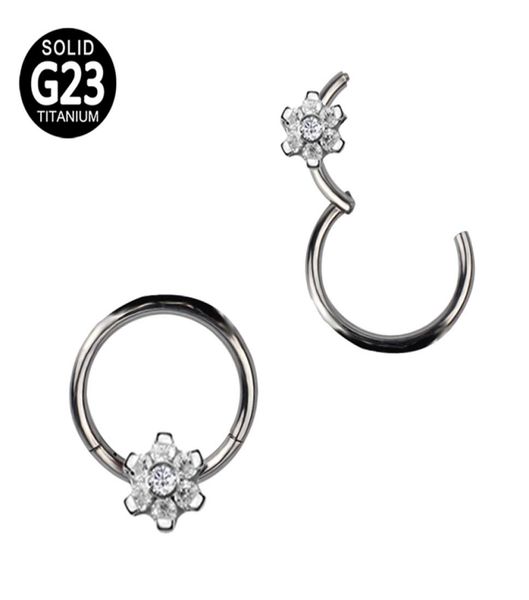 g23 titanium segment hinged rings flower cz nose lip labret ear tragus cartilage daith helix earring hoop piercings body jewelry8969811, Silver
g23 titanium segment hinged rings flower cz nose lip labret ear tragus cartilage daith helix earring hoop piercings body jewelry8969811, Silver