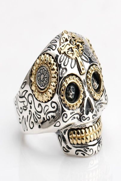 100 real 925 sterling silver vintage rings for men women gothic punk rock mens ring skull ring jewelry2727402, Golden;silver
100 real 925 sterling silver vintage rings for men women gothic punk rock mens ring skull ring jewelry2727402, Golden;silver