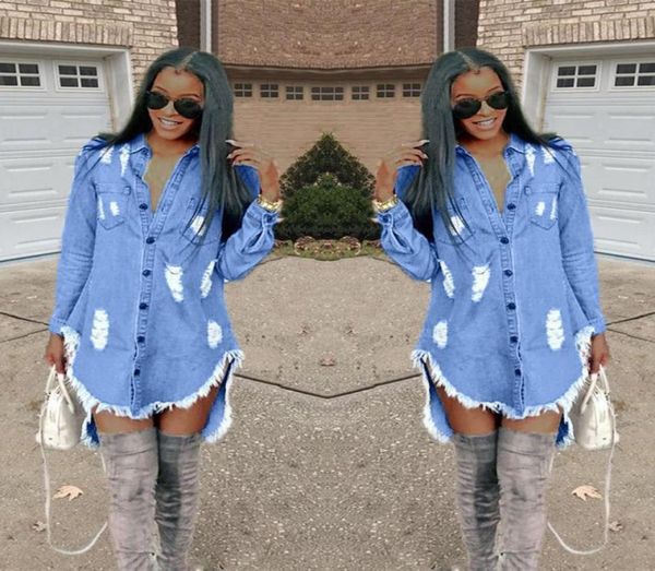 fashion womens hiphop denim blue jean shirt dress female lady spring autumn ripped jeans tassel girls dresses woman clothes clothi4807692, Black;gray
fashion womens hiphop denim blue jean shirt dress female lady spring autumn ripped jeans tassel girls dresses woman clothes clothi4807692, Black;gray