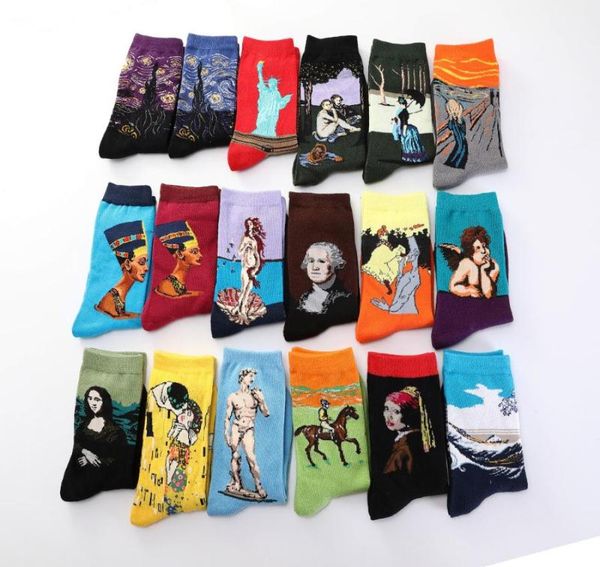 1 pair of fun autumn and winter retro gogh mural women039s art world famous oil painting series female socks funny socks3029059, Black
1 pair of fun autumn and winter retro gogh mural women039s art world famous oil painting series female socks funny socks3029059, Black
