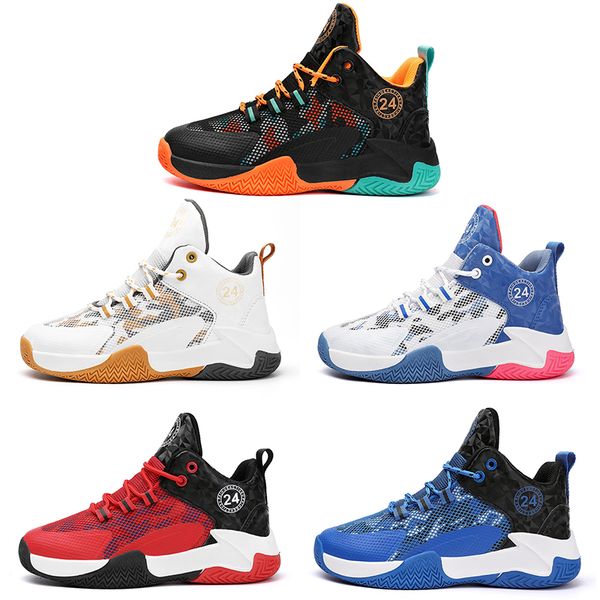 2023 multi-colored kid basketball breathable shoes men women white blue black orange red yellow mens trainers outdoor sports sneakers
2023 multi-colored kid basketball breathable shoes men women white blue black orange red yellow mens trainers outdoor sports sneakers