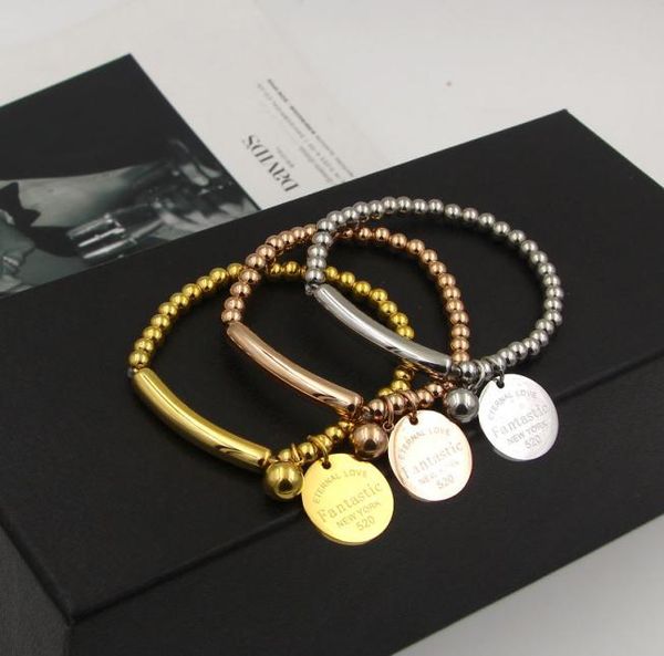 luxury jewelry brand pulseira stainless steel fantastic steel ball bracelet bangle rose gold plated love tag bangle jewelry for 7897187, Black
luxury jewelry brand pulseira stainless steel fantastic steel ball bracelet bangle rose gold plated love tag bangle jewelry for 7897187, Black