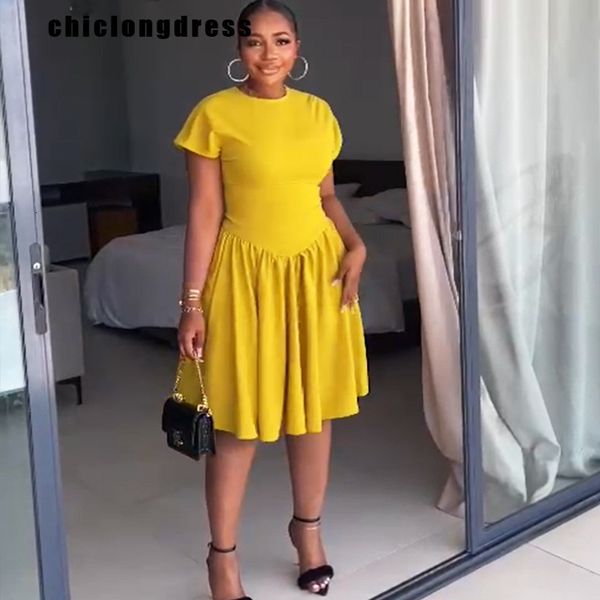 urban dresses summer casual solid aline dress african women fashion round neck short sleeve slim high waist dres 230711, White;black
urban dresses summer casual solid aline dress african women fashion round neck short sleeve slim high waist dres 230711, White;black