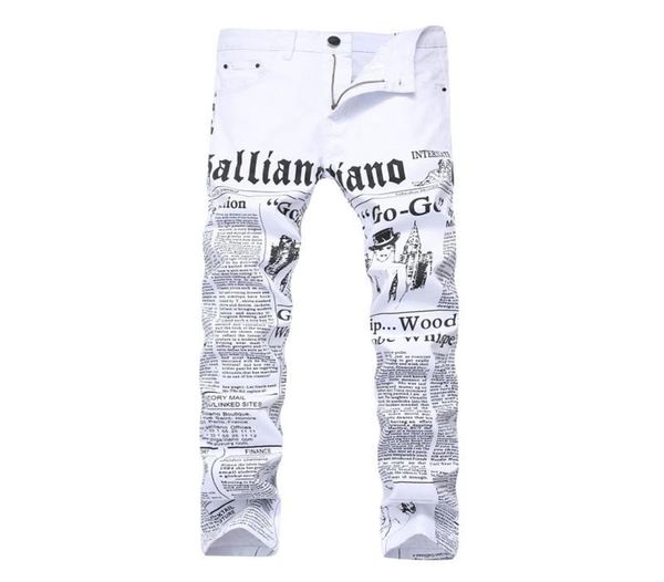 men autumn hip hop denim jeans classic spaper letter printed casual slim cowboys trousers man young fashion white7602844, Blue
men autumn hip hop denim jeans classic spaper letter printed casual slim cowboys trousers man young fashion white7602844, Blue