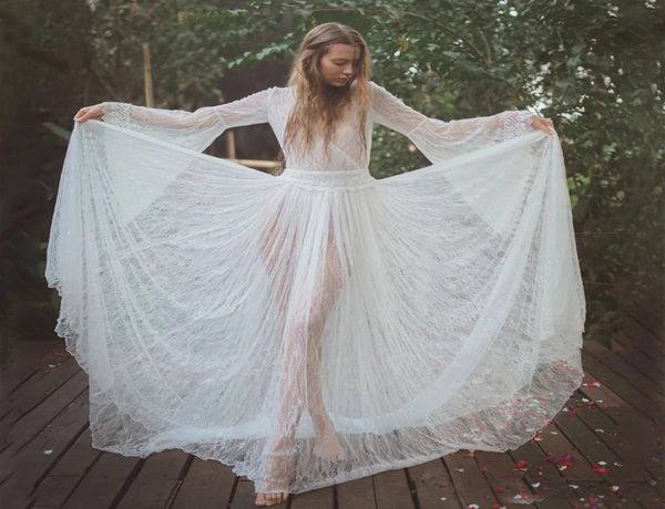 c5194 spring summer europe fashion women lace long dress transparent horn longsleeved vneck lace dress8722072, Black;gray
c5194 spring summer europe fashion women lace long dress transparent horn longsleeved vneck lace dress8722072, Black;gray
