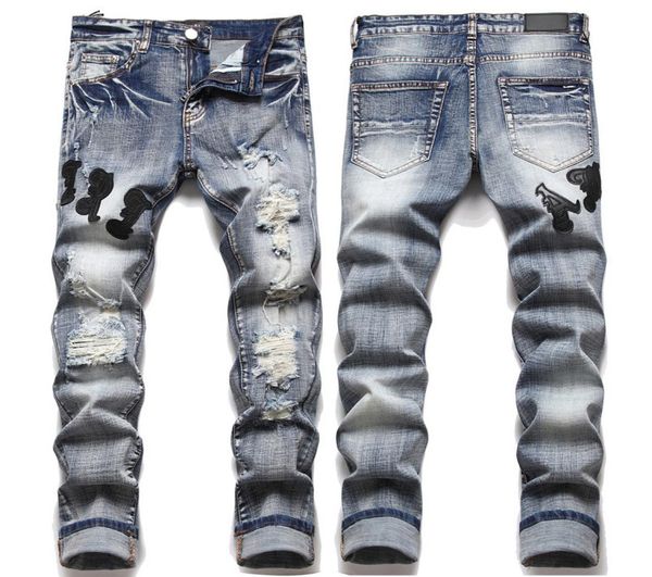 patch biker jeans men039s fashion slim vintage casual denim pants damage long moto trousers2439179, Blue
patch biker jeans men039s fashion slim vintage casual denim pants damage long moto trousers2439179, Blue