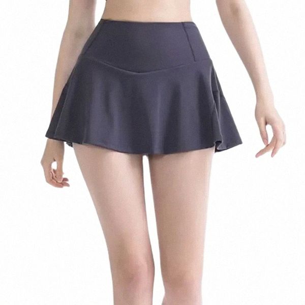 yoga outfit lulu women's yoga lined sports short skirt professional badminton tennis golf casual skirt loose breathable with lululemens, White;black
yoga outfit lulu women's yoga lined sports short skirt professional badminton tennis golf casual skirt loose breathable with lululemens, White;black