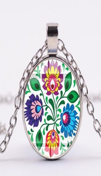 polish folk art patterns flower necklace colorful blossom print crystal handmade bohemia jewelry for women party wedding1138358, Silver
polish folk art patterns flower necklace colorful blossom print crystal handmade bohemia jewelry for women party wedding1138358, Silver