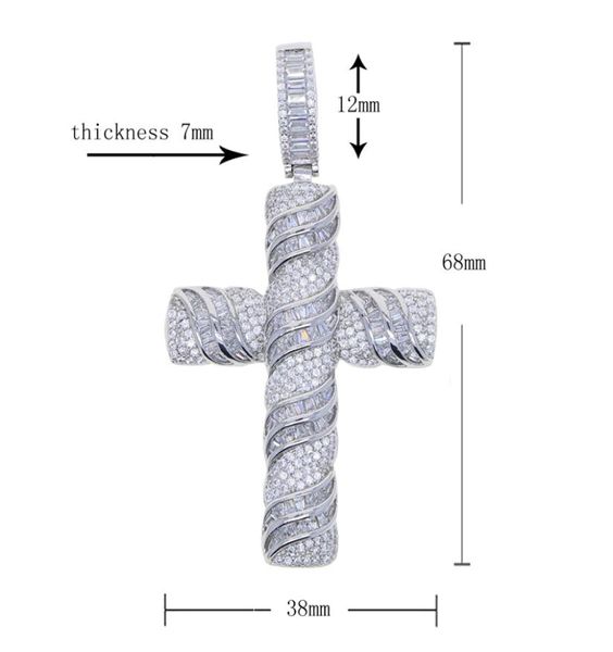 new styles silver cross pendant necklace with cz paved hip hop necklaces jewery with rope chain tennis chains for women men punk s8813757
new styles silver cross pendant necklace with cz paved hip hop necklaces jewery with rope chain tennis chains for women men punk s8813757