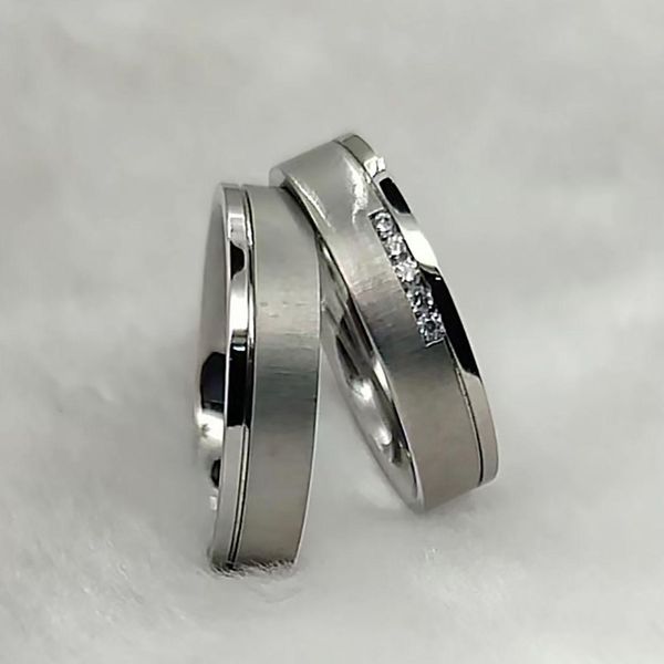 parkas never fade love wedding rings set for men women sier white gold titanium 316l stainless steel jewelry couple ring, Black
parkas never fade love wedding rings set for men women sier white gold titanium 316l stainless steel jewelry couple ring, Black