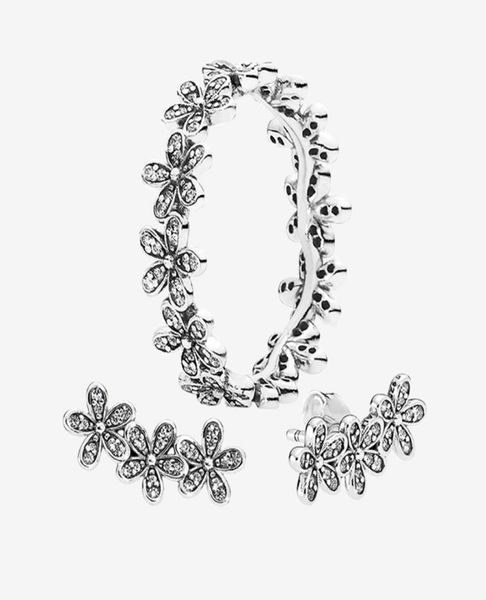 daisy flower ring & earring set designer luxury jewelry for 925 silver stud earrings wedding rings with original box for women6718498, Slivery;golden
daisy flower ring & earring set designer luxury jewelry for 925 silver stud earrings wedding rings with original box for women6718498, Slivery;golden
