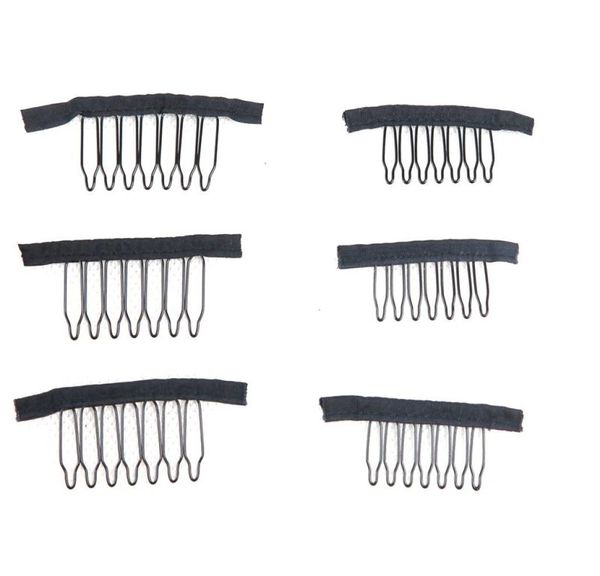 7teeth wig combs clips lace wig clips attach caps wig combs insert wig clips hair extensions tools6740630, Black;brown
7teeth wig combs clips lace wig clips attach caps wig combs insert wig clips hair extensions tools6740630, Black;brown