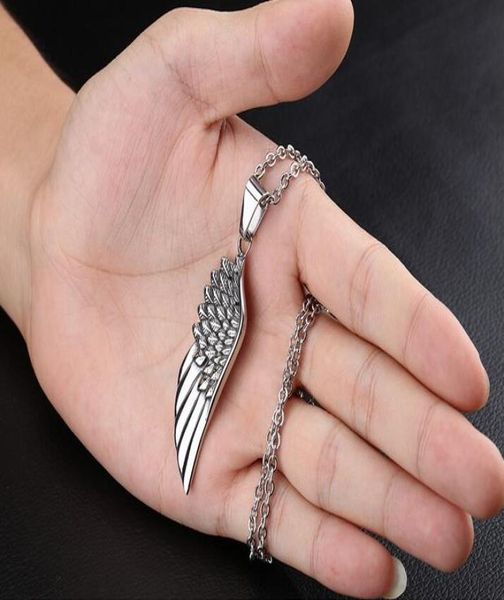 angel wings pendant necklace eagle wing feather stainless steel mens womens necklaces designer hip hop jewelry5575043, Silver
angel wings pendant necklace eagle wing feather stainless steel mens womens necklaces designer hip hop jewelry5575043, Silver