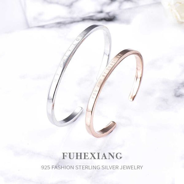rose gold s990 sterling silver couple men and women opening full bracelet plain silver qixi valentine's day jewelry, Golden;silver
rose gold s990 sterling silver couple men and women opening full bracelet plain silver qixi valentine's day jewelry, Golden;silver
