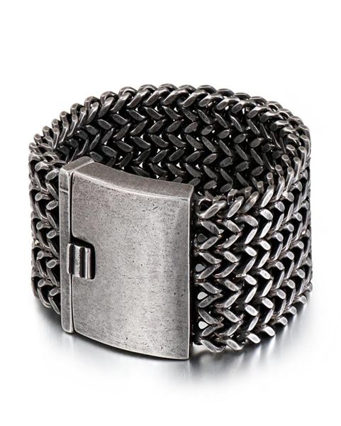 1230mm wide chain bracelet men vintage black stainless steel mens bracelets bangles massive biker jewelry for man dropship y1218211303
1230mm wide chain bracelet men vintage black stainless steel mens bracelets bangles massive biker jewelry for man dropship y1218211303