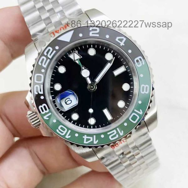 st9 watch goes destro black green bezel ceramic automatic mechanical stainless steel big magnifier sapphire glass 40mm men watches wristwatc, Slivery;black
st9 watch goes destro black green bezel ceramic automatic mechanical stainless steel big magnifier sapphire glass 40mm men watches wristwatc, Slivery;black