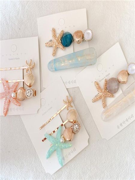 2019 sea star acrylic hair clips for women girls shell pearl metal barrettes hairpins sweet beach headwear hair accessories1598597, Black;brown
2019 sea star acrylic hair clips for women girls shell pearl metal barrettes hairpins sweet beach headwear hair accessories1598597, Black;brown