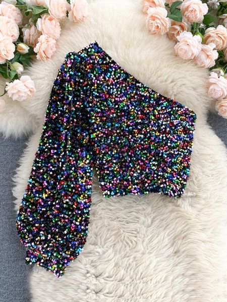 dresses fall 2023 new product oblique collar tshirt strapless unilateral puff sleeve slim fit short sequined hk102, Black;gray
dresses fall 2023 new product oblique collar tshirt strapless unilateral puff sleeve slim fit short sequined hk102, Black;gray