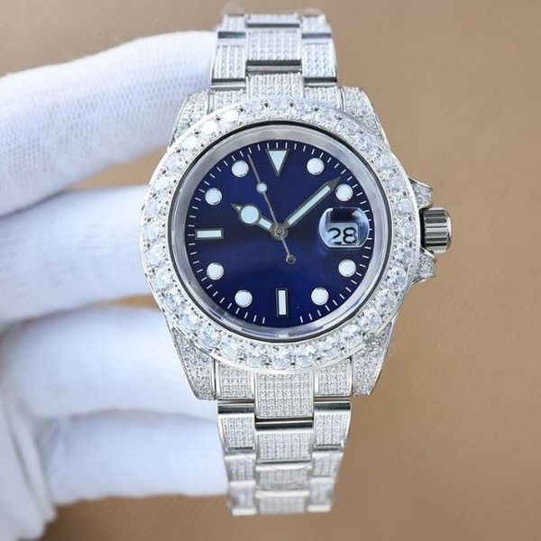 diamond watch 42mm mens watch automatic mechanical watch waterproof fashion business wristwatch montre de luxe watches for men--08, Slivery;brown
diamond watch 42mm mens watch automatic mechanical watch waterproof fashion business wristwatch montre de luxe watches for men--08, Slivery;brown