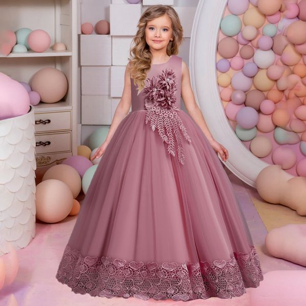girl's dresses summer tulle flower girls dress for wedding party child princess pageant long gown kids dresses for girls formal evening, Red;yellow
girl's dresses summer tulle flower girls dress for wedding party child princess pageant long gown kids dresses for girls formal evening, Red;yellow