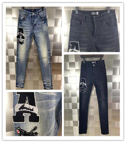 luxurys designer mens jeans zipper designer slimleg jeans patch vintage style hole fashion mens jeans biker causal mens hip hop p8470572, Blue
luxurys designer mens jeans zipper designer slimleg jeans patch vintage style hole fashion mens jeans biker causal mens hip hop p8470572, Blue