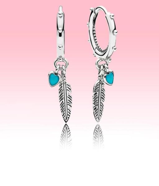 blue hearts and feather hoop earrings 925 sterling silver women girls jewelry for love heart pendant earring with original box1606470, Golden;silver
blue hearts and feather hoop earrings 925 sterling silver women girls jewelry for love heart pendant earring with original box1606470, Golden;silver