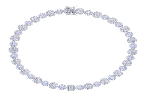 41cm goth chains tennis necklace zirconia stones chain necklaces for women engagement wedding party choker jewelry accessory hallo8523600, Silver
41cm goth chains tennis necklace zirconia stones chain necklaces for women engagement wedding party choker jewelry accessory hallo8523600, Silver