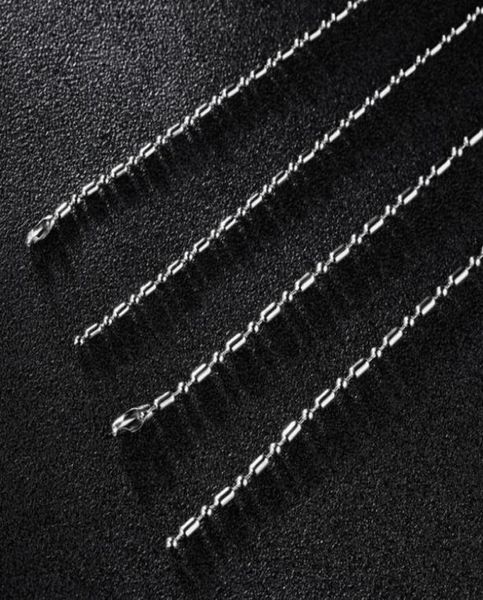 fashion fashion jewelry single chain lovers men and women necklace 24 and 2 chain link bamboo chain7540590, Silver
fashion fashion jewelry single chain lovers men and women necklace 24 and 2 chain link bamboo chain7540590, Silver