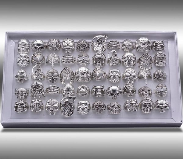 mixed 20pcs uality gothic punk assorted whole lots skull style bikers men039s vintage tibetan rings ps16528087872, Silver
mixed 20pcs uality gothic punk assorted whole lots skull style bikers men039s vintage tibetan rings ps16528087872, Silver