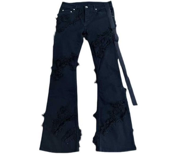 men039s jeans torch self erosion and great damage fur whisker trim elastic leg long horn pants ro dark style8607521, Blue
men039s jeans torch self erosion and great damage fur whisker trim elastic leg long horn pants ro dark style8607521, Blue