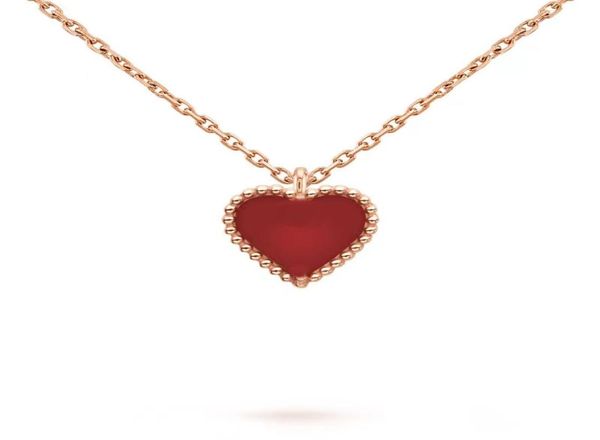 sweet heart pendant necklace designer jewelry love necklaces four leaf clover sterling silver rose gold red heartshaped necklace 6126970
sweet heart pendant necklace designer jewelry love necklaces four leaf clover sterling silver rose gold red heartshaped necklace 6126970