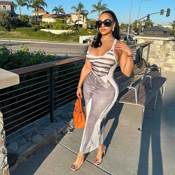 women dress personalized style stripe sleeveless elastic digital printed skirt woman dresses models for womens, Black;gray
women dress personalized style stripe sleeveless elastic digital printed skirt woman dresses models for womens, Black;gray