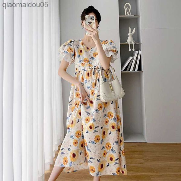 maternity nursing breastfeeding dresses summer clothes for pregnant women 2022 new o-neck print puff sleeve pregnancy vestidos l230712, White
maternity nursing breastfeeding dresses summer clothes for pregnant women 2022 new o-neck print puff sleeve pregnancy vestidos l230712, White