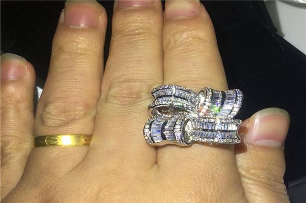 vecalon big luxury flower ring 925 sterling silver t shape diamond engagement wedding band rings for women finger jewelry9037670, Slivery;golden
vecalon big luxury flower ring 925 sterling silver t shape diamond engagement wedding band rings for women finger jewelry9037670, Slivery;golden