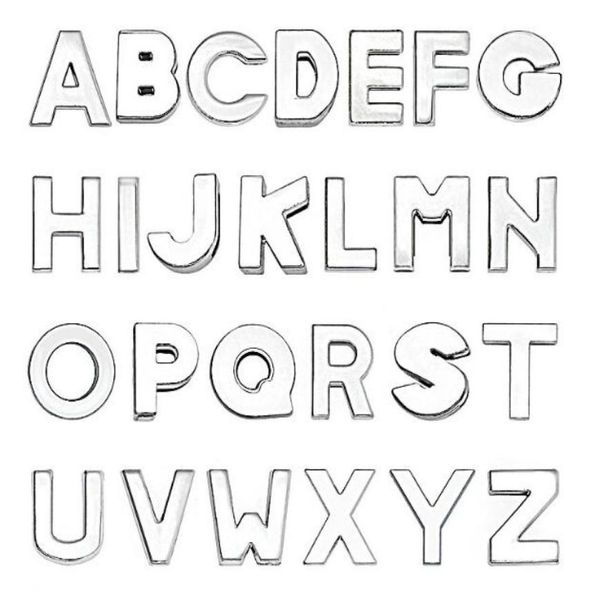 130pcslot 10mm az plain slide letter diy charms fit for 10mm leather wristband bracelet fashion jewelrys2934192, Bronze;silver
130pcslot 10mm az plain slide letter diy charms fit for 10mm leather wristband bracelet fashion jewelrys2934192, Bronze;silver