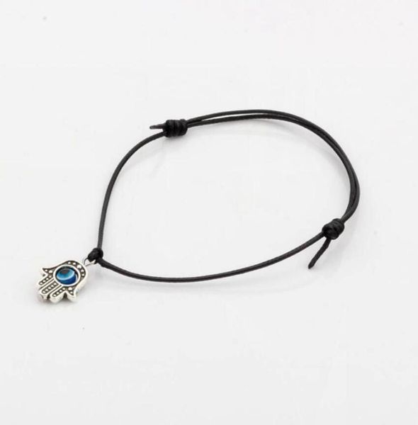 50pcs hamsa hand string evil eye lucky black color wax cord spiritual bracelets success protection1509565, Bronze;silver
50pcs hamsa hand string evil eye lucky black color wax cord spiritual bracelets success protection1509565, Bronze;silver