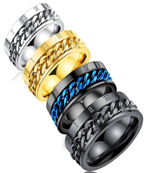 roman numerals engagement rings spinner chain ring 316l stainless steel chain whole mens jewelry luxury designer jewelry women4737672, Silver
roman numerals engagement rings spinner chain ring 316l stainless steel chain whole mens jewelry luxury designer jewelry women4737672, Silver