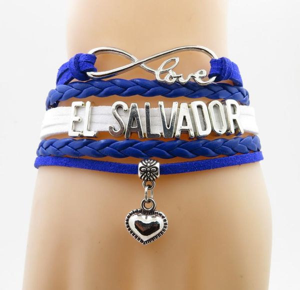 love el salvador national flag bracelet heart charm el salvador flag leather bracelets bangle for woman and man jewelry gift7805635, Golden;silver
love el salvador national flag bracelet heart charm el salvador flag leather bracelets bangle for woman and man jewelry gift7805635, Golden;silver