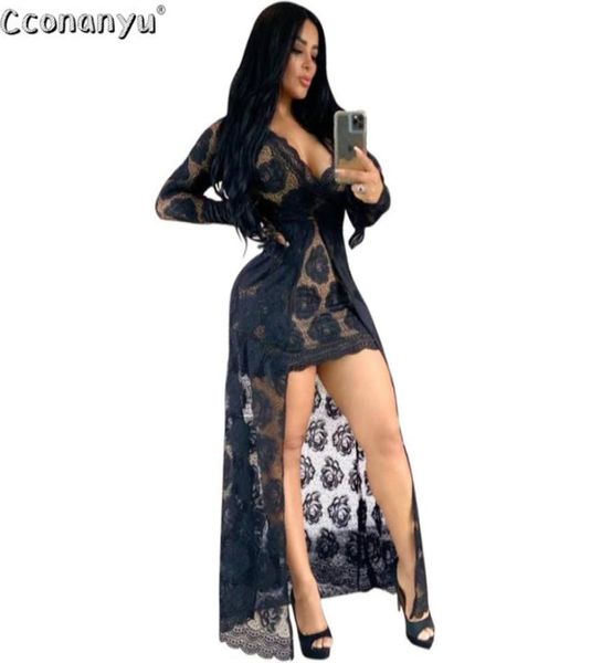 2020 women vneck lace hollow out dress spring long maxi dress full sleeve bodycon night club party bandage dresses2148676, Black;gray
2020 women vneck lace hollow out dress spring long maxi dress full sleeve bodycon night club party bandage dresses2148676, Black;gray