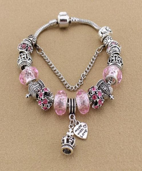 new charm emperor pendant bracelet for silver plated diy crystal beaded bracelet women's birthday gift with box4610531, Golden;silver
new charm emperor pendant bracelet for silver plated diy crystal beaded bracelet women's birthday gift with box4610531, Golden;silver